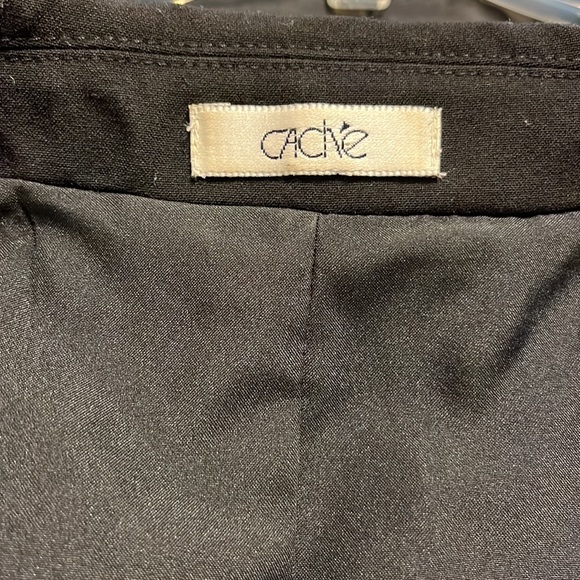 Cache black pantsuit with ribbon detail - Picture 9 of 13